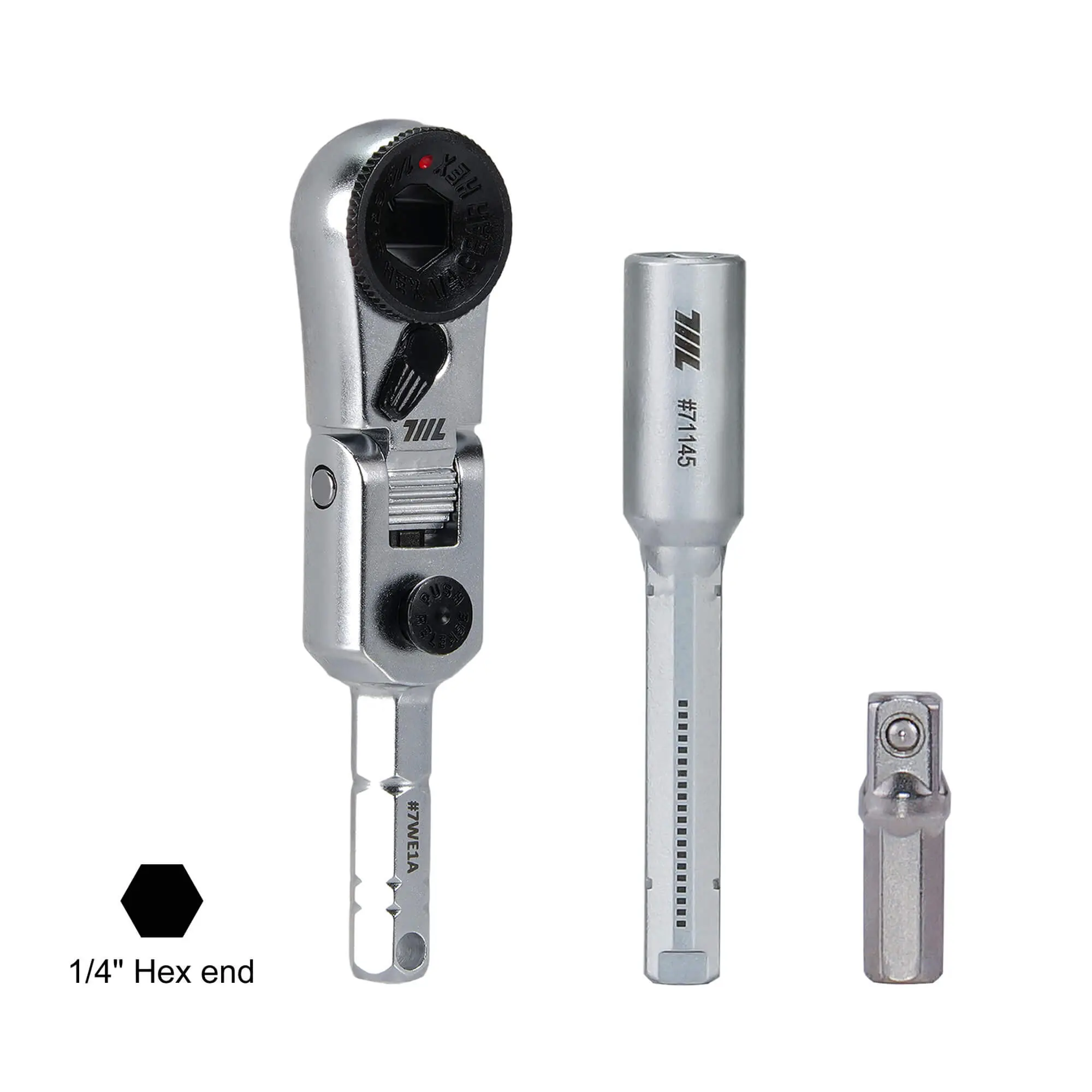 711L 1-4Flex Head EDC Ratchet Wrench With T-Handle-1