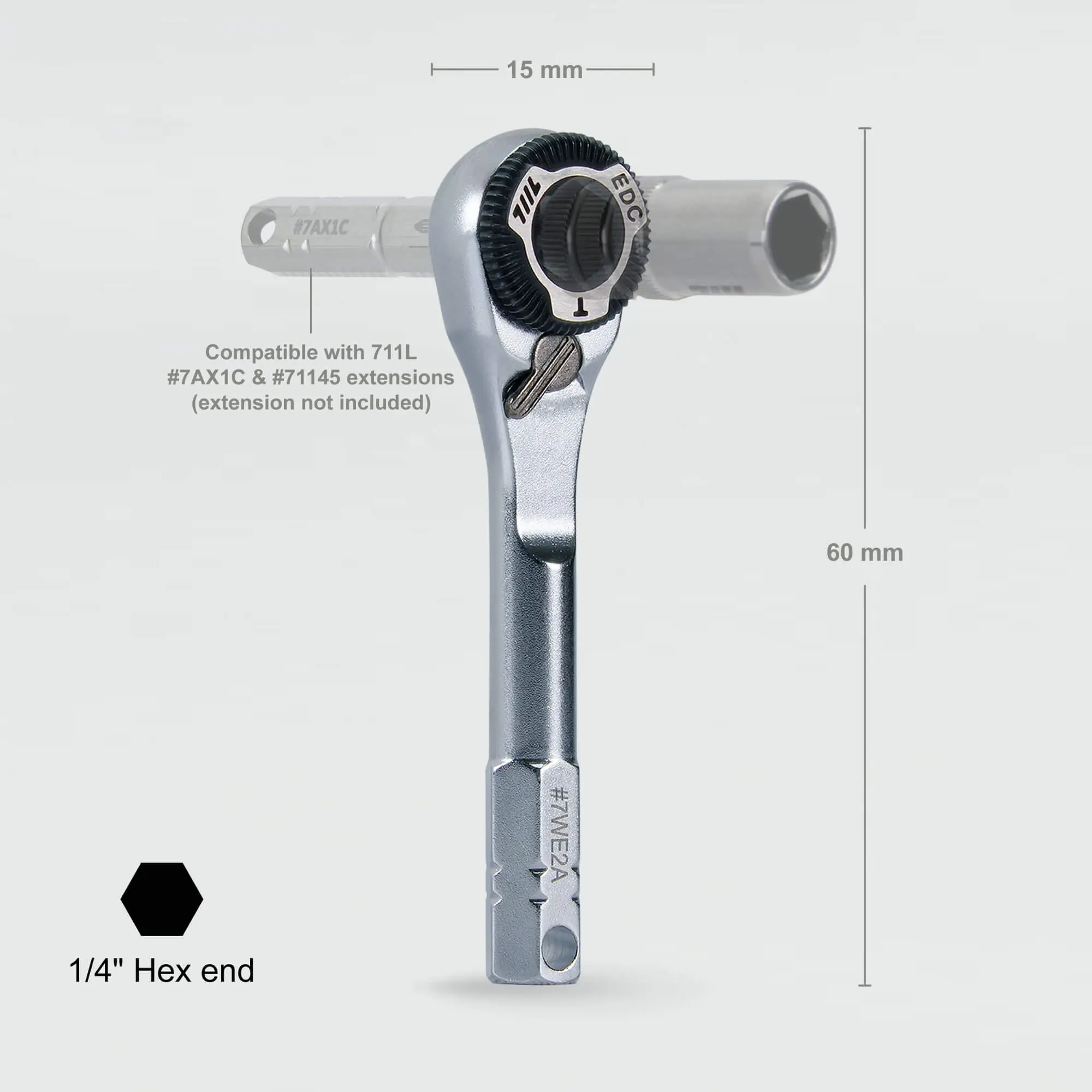 EDC Ratchet Wrench MK2-2
