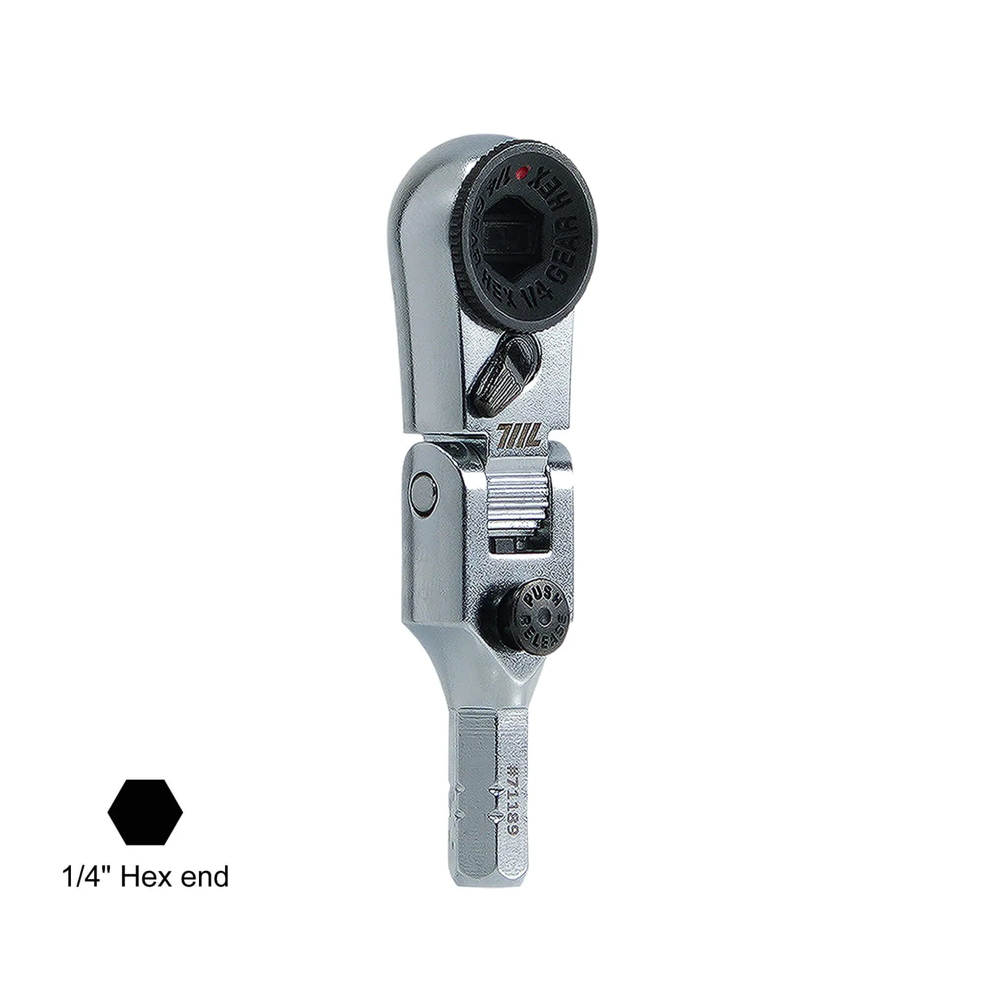 711L EDC Flex Head Ratchet Wrench XS-01-white-bg